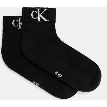 Pánské ponožky Ponožky Calvin Klein Jeans 2-pack pánské, černá barva, 701228805 701228805.NOS 99X, vel. 43/46