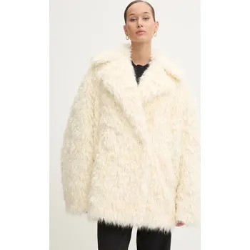 Dámský kabát Kabát MSGM 3742MDC17.247808 béžová 01X, vel. 36