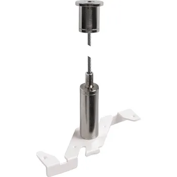 Bodové svítidlo SLV - BIG WHITE 3m drátěné lano výkyvný závěs 48 V TRACK, bílá - BIG WHITE (SLV) LA 1006608