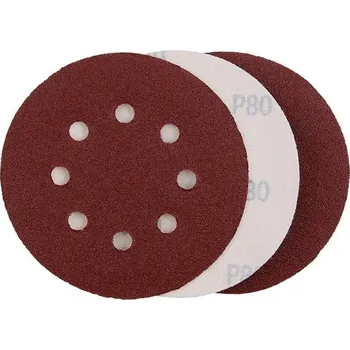 Brusný papír Levior Papír brusný výsek SZ P80/125 3ks 8 otvorů