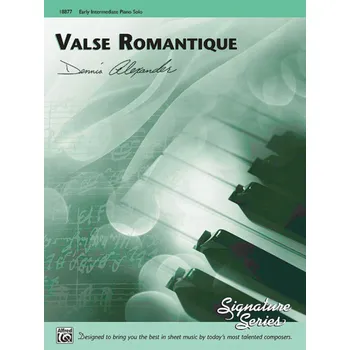 Hal Leonard Corporation D. Alexander - Valse Romantique