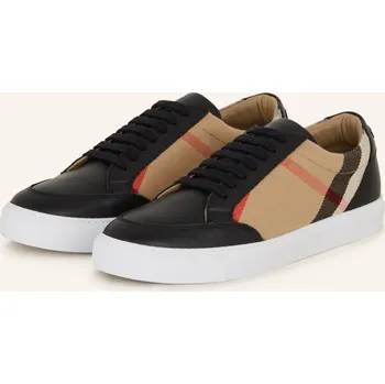 Dámské tenisky Burberry Dámské Sneakersy New Salmond, černá / velbloudí /...