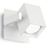 IDEALLUX Bodové stropní a nástěnné svítidlo Ideal Lux Mouse AP1 bianco 073521 1x50W bílé - IDEALLUX ILUX 073521