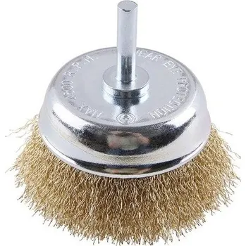 Příslušenství k brusce Festa Kartáč rotační hrnkový vln. FESTA 75mm stopka