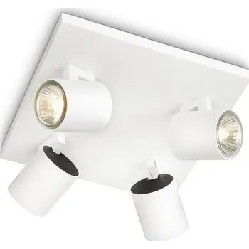 Bodové svítidlo PHILIPS SVÍTIDLA Bodové svítidlo Philips Runner 53094/31/12 bílé 4x max.50W - PHILIPS (915004327801) PH 53094/31/12