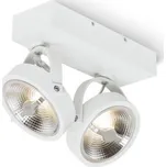 RED - DESIGN RENDL KELLY LED II DIMM nástěnná bílá 230V LED 2x12W 24° 3000K - RED - DESIGN RENDL RED R13106