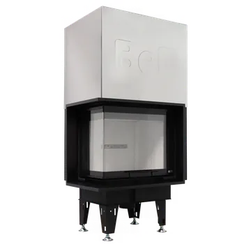 Krbová vložka BEF Home s.r.o. BEF HOME BEF AQUATIC WH V 70 CL krbová vložka 11kW, s výměníkem, levá, černá