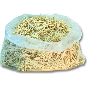 Sirky dřevěné bez hlaviček 500ks přírodní