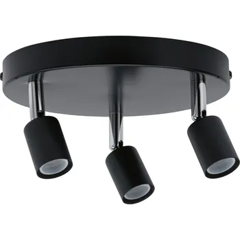 Bodové svítidlo PAULMANN Bodové svítidlo Carolina 3-ramenné IP44 GU10 antracit bez zdroje světla - PAULMANN P 66752