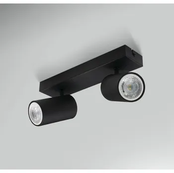 Bodové svítidlo CENTURY ENFASI přisazené svítidlo pro 2XGU10 ČERNÉ - CENTURY CEN ENSN-2GU10