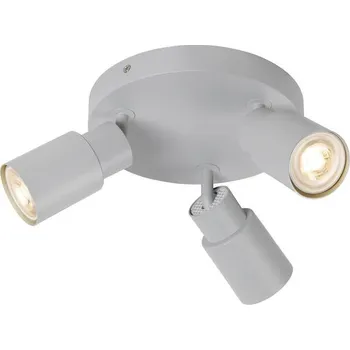 SLV - BIG WHITE PURI 2.0 Tube nástěnné a stropní svítidlo, kulaté, 3 x max. 6W GU10, šedá - BIG WHITE (SLV) LA 1008335