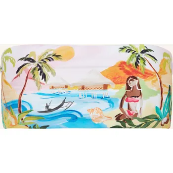 Podprsenka Seafolly Dámský Bandeau Horní Díl Bikin South Pacific, světle...