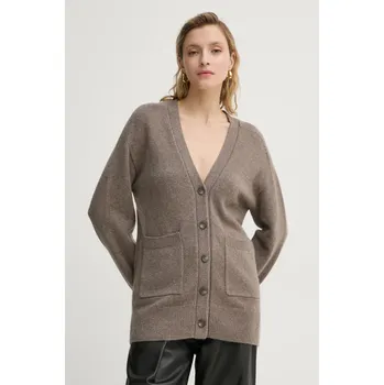 Dámský svetr Kašmírový kardigan A.L.C. Emory 7SWCA00215 hnědá 84X, vel. XS