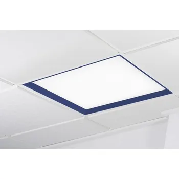 Bodové svítidlo KOHLLIGHTING WINNER LED panel modrá 6000K opál DALI 37W čtverec - KOHL-Lighting KHL K50502.BL.OP.6K.DA