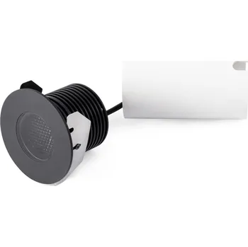 Venkovní osvětlení FARO GRUND 80 zapuštěné svítidlo, černá, 7W 2700K - FARO FARO 70736