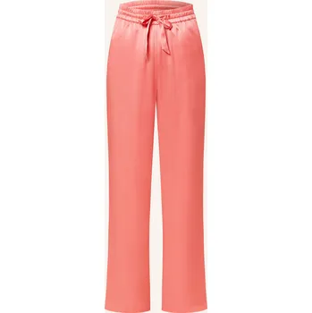 Dámské kalhoty (The Mercer) N.Y. Dámské Marlene Kalhoty Z Hedvábí, růžová, 42