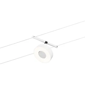 Bodové svítidlo PAULMANN LED lankový systém Circle spot 5W 3000K 12V bílá mat/chrom - PAULMANN P 94478