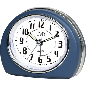 Budík Analogový budík JVD SRP9501.1 s plynulým chodem