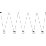 FARO MINE PC SPACE závěsné svítidlo, tmavě šedá, 5L - FARO FARO 28210-5L