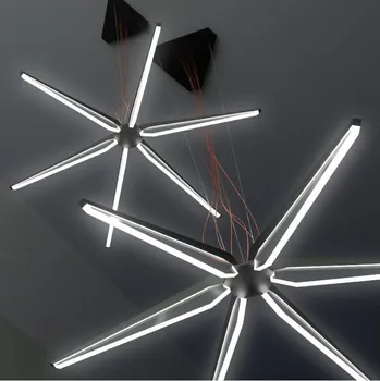 CGT Závěsné svítidlo Sentinel 200cm (A-SE2C6020R-2000R00AG) LED 126W 21600lm 4000K barevné opředené vodiče, nestmívatelné - CGT CGT A-SE2C6020R-2000