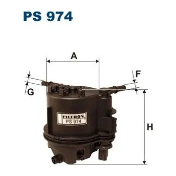 Autodíl Palivový filtr FILTRON PS 974