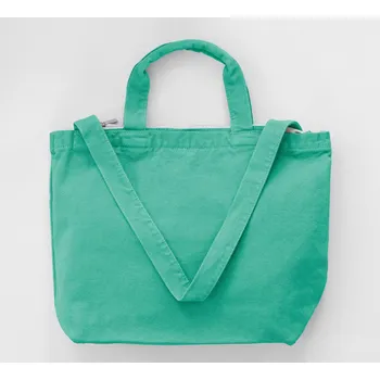 SG Accessories Taška Canvas Shopper na zip Velikost: uni, Barva: mátová