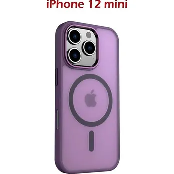 Pouzdro na mobilní telefon Swissten MagStick Flex pro iPhone 12 mini fialové