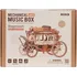 3D puzzle RoboTime Stagecoach Mechanical Music Box 199 dílků