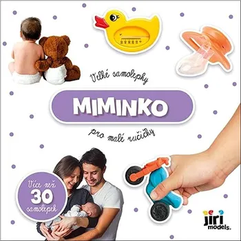 Velké samolepky pro malé ručičky Miminko Kniha