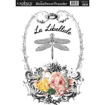 Transferový obrázek Cadence Home Deco, 25x35 cm - Vážka