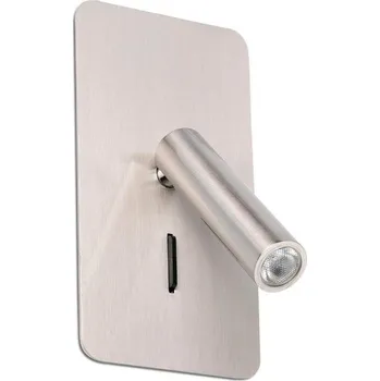 Svítidlo FARO SUAU LED zapuštěné nástěnné svítidlo, nikl - FARO FARO 62126