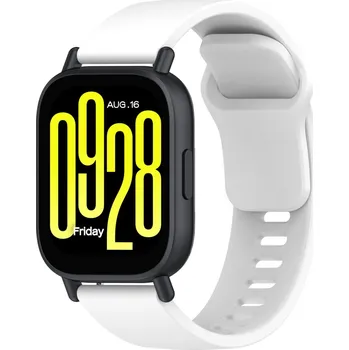 Příslušenství k chytrým hodinkám eses Silikonový řemínek jednoduchý - Bílý, 22 mm