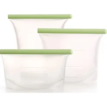Dóza na potraviny Sada pytlíků na potraviny Lekue 3-pack 881909 zelená 77X