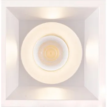 Koupelnové svítidlo KOHLLIGHTING NOON SQ zapuštěné svítidlo s rámečkem bílá 10 W 4000K 1-10V - KOHL-Lighting KHL K50805.01.RF.WH-WH.38.ST.8.40.D1