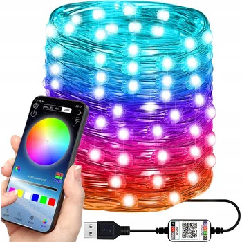 Vánoce Vánoční osvětlení na stromeček King venkovní 5 m 21-50 žárovek