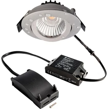 Bodové svítidlo LIGHT IMPRESSIONS Deko-Light stropní vestavné svítidlo, Dione IP, 8,5 W, DIM, 3000 K, 220-240V 3000 K 800 lm stříbrná - LIGHT IMPRESSIONS IMPR 565394