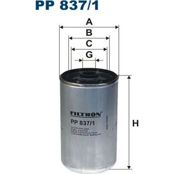 Palivový filtr Palivový filtr FILTRON PP 837/1