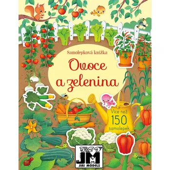 Hračka JIRI MODELS Samolepková knížka Ovoce a zelenina | 38