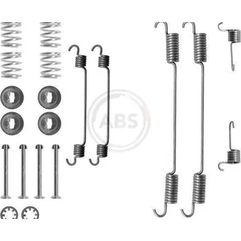 Brzdová čelist Sada příslušenství, brzdové čelisti A.B.S. ABS0740Q