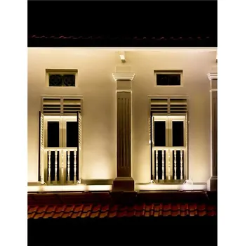 Venkovní osvětlení NOVALUCE WALL WASHER černý hliník a sklo LED Chip Cree 36W 3000K DC24V nastavitelné 30st. IP67 Max Power 300W - NOVA LUCE NV 9011161