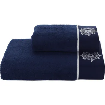Ručník Soft Cotton Sada Ručníků MARINE LADY 50x100 cm + 85x150 cm Barva: Tmavě modrá, Velikost: S