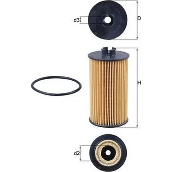 Olejový filtr Olejový filtr MAHLE OX 401D