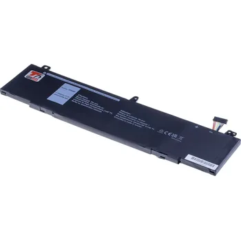 Počítač Baterie T6 Power pro notebook Dell V9XD7, Li-Poly, 15,2 V, 4500 mAh (68,4 Wh), černá