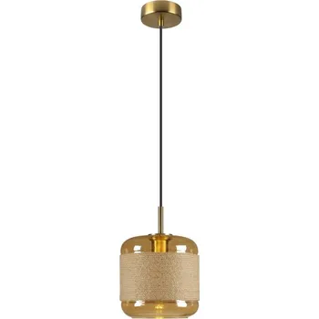 SLV - BIG WHITE PANTILO ROPE 20 závěsné svítidlo, 250 cm, E27, 15 W, zlatá - BIG WHITE (SLV) LA 1007589