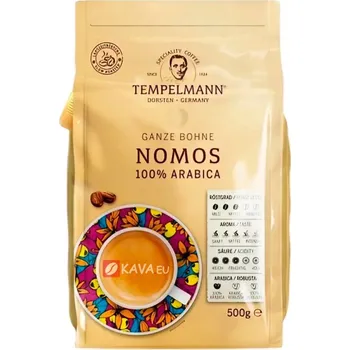 Tempelmann Nomos 100% Arabica zrnková káva 500g