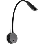 FARO BOKEN nástěnná lampa na čtení, černá - FARO FARO 41032