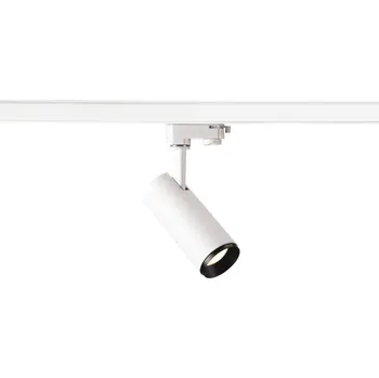 Bodové svítidlo SLV - BIG WHITE 3~ NUMINOS® PHASE S 3fázové systémové svítidlo bílá/černá 4000 K 60° - BIG WHITE (SLV) LA 1004096