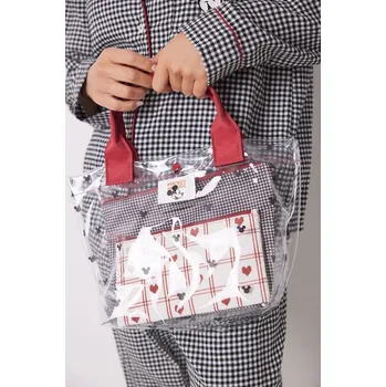 Sada kosmetických tašek women'secret SNOOPY 3-pack červená barva, 4848833