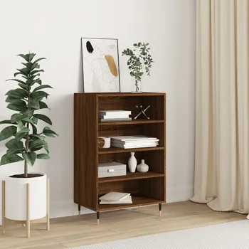 Organizace kuchyně ZBXL Skříň highboard hnědý dub 57 x 35 x 90 cm kompozitní dřevo