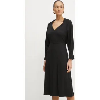 Dámské šaty Šaty BOSS 50533966 černá 99X, vel. 34